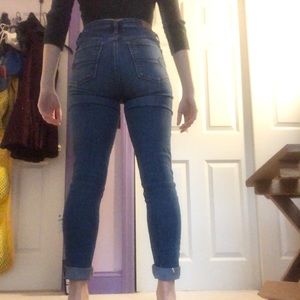 American Eagle Super High Rise Jegging Crop